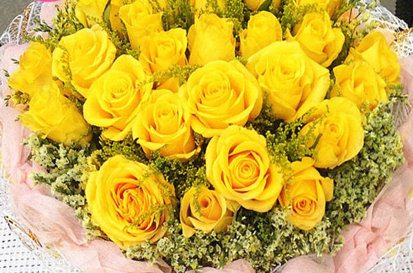 What do yellow roses mean