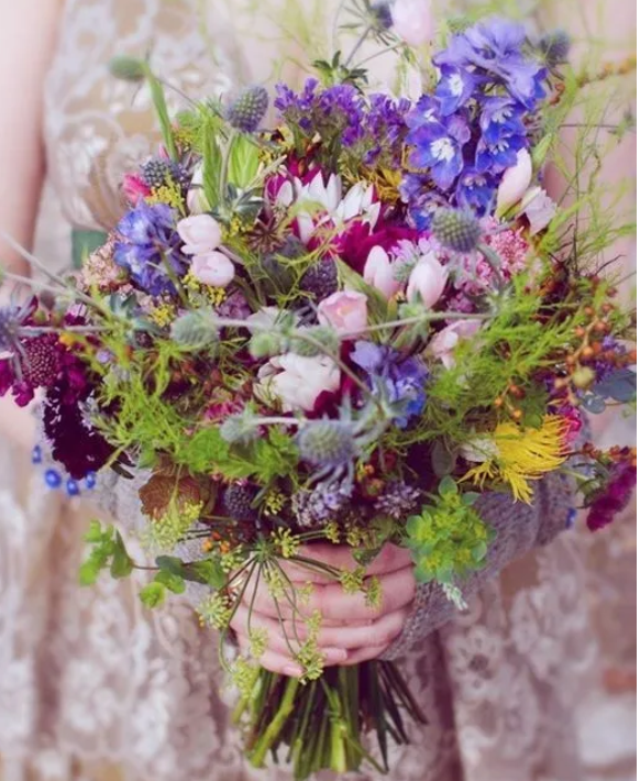 How to make a bridal bouquet with roses
